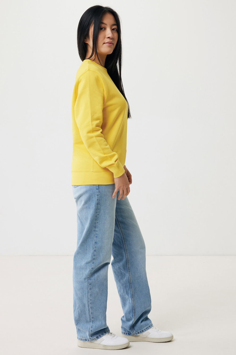 Свитшот Iqoniq Etosha из переработанного хлопка, унисекс, 280 г/м²-8