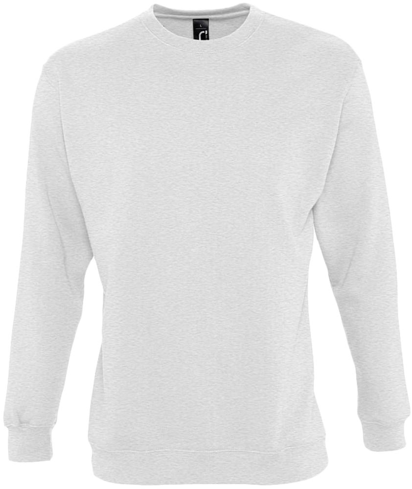 Толстовка New Supreme 280, светло-серый меланж-0