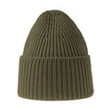 Шапка OAK рельефная из пряжи Polylana®, оливковый-1