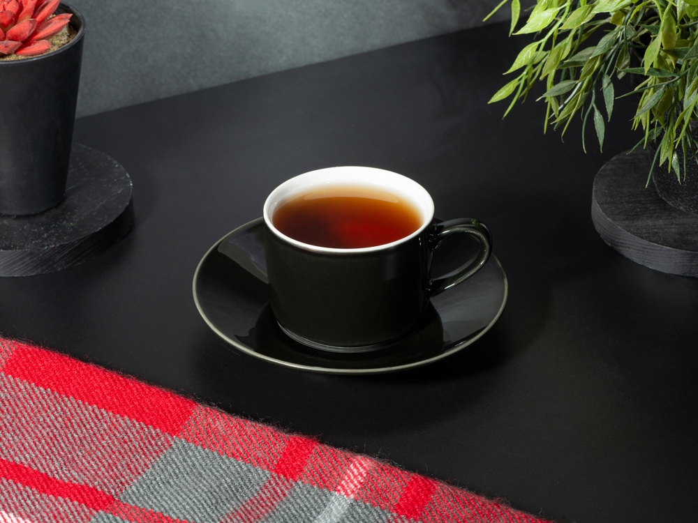 Чайная пара прямой формы Phyto, 250мл, черный-5