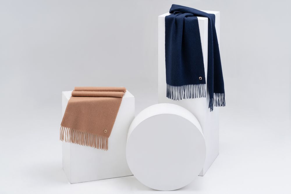 Шарф Graceful, бежевый-4