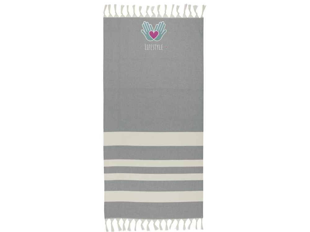 Anders полотенце для хаммама 147 x 75,5 см - темно-синий-3