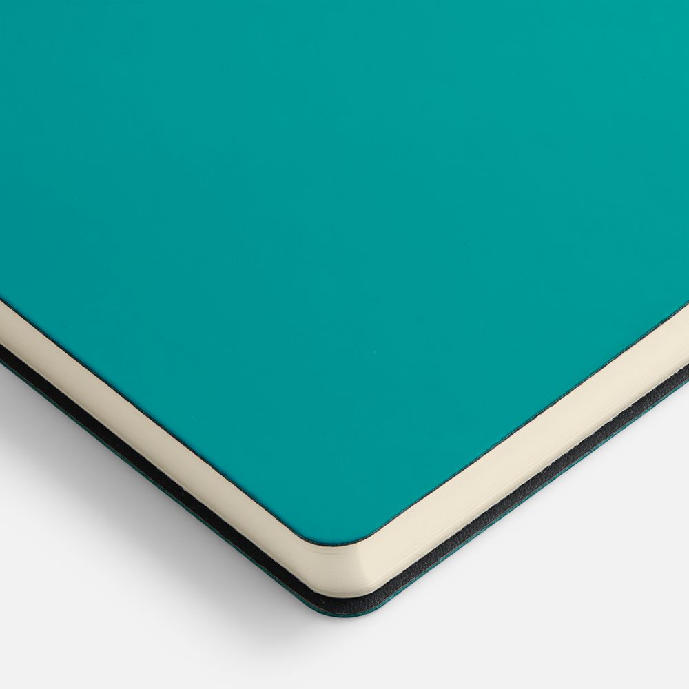 Ежедневник Flex Shall New, недатированный, бирюзовый-3