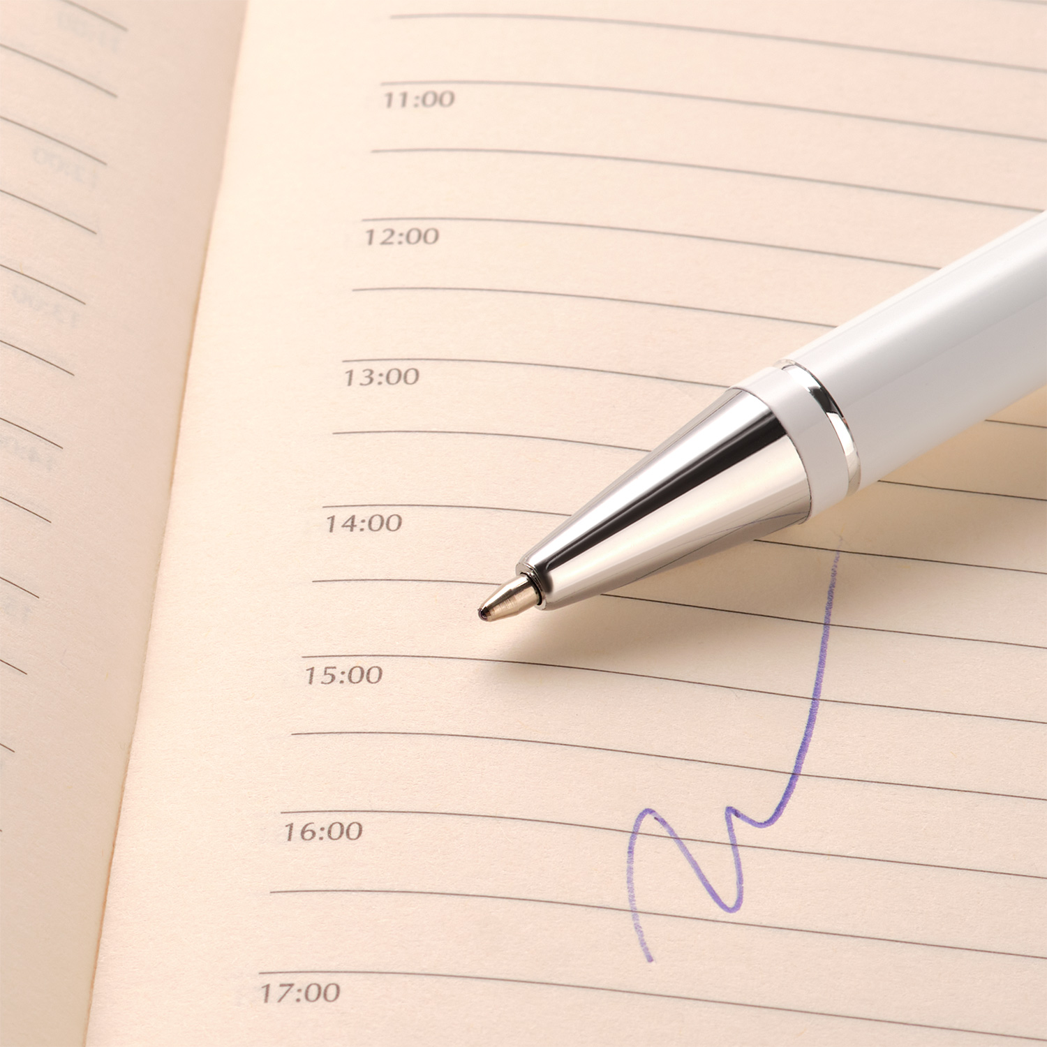 Шариковая ручка Regatta, белая-3