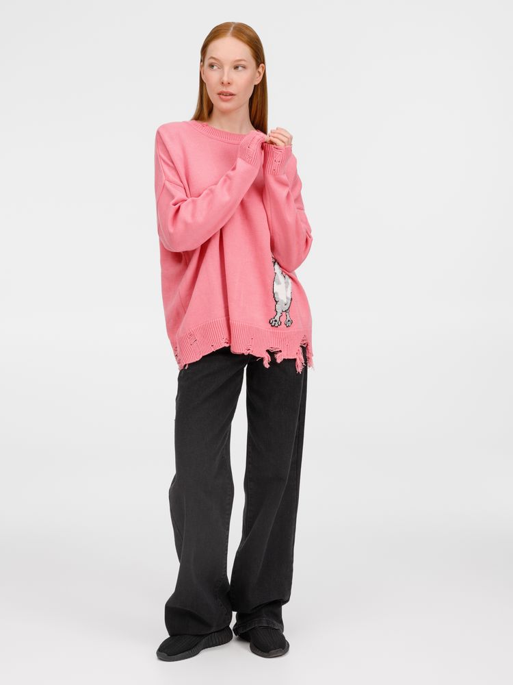 Джемпер Sharpick, розовый (фламинго)-5