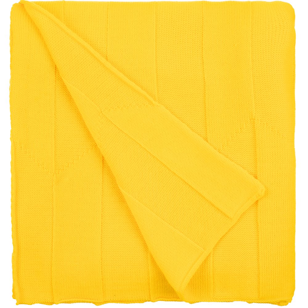 Плед Rombus, желтый-3