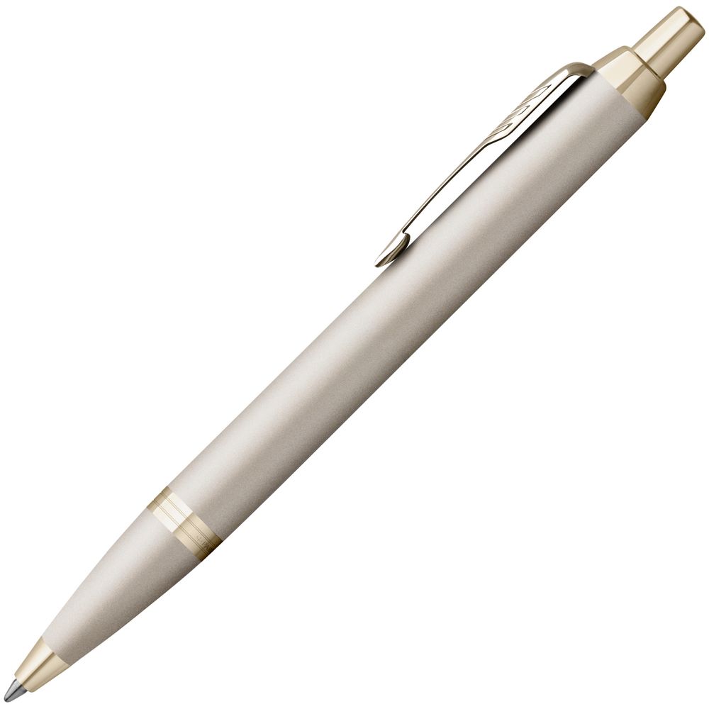 Ручка шариковая Parker IM Professionals Monochrome Champagne, золотистая-2