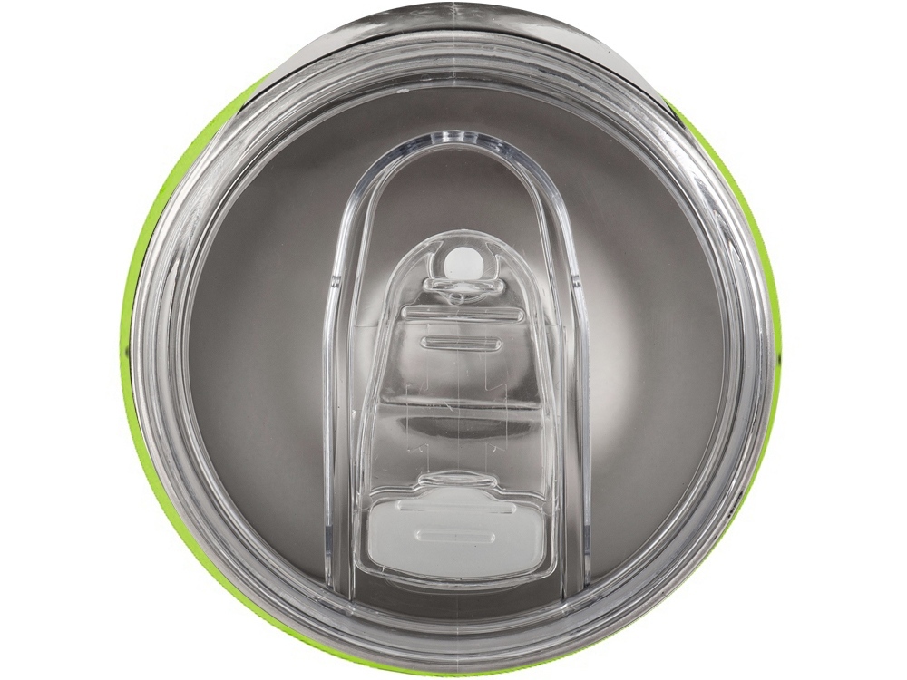 Вакуумная термокружка Sense, непротекаемая крышка, крафтовая упаковка, зеленое яблоко-3