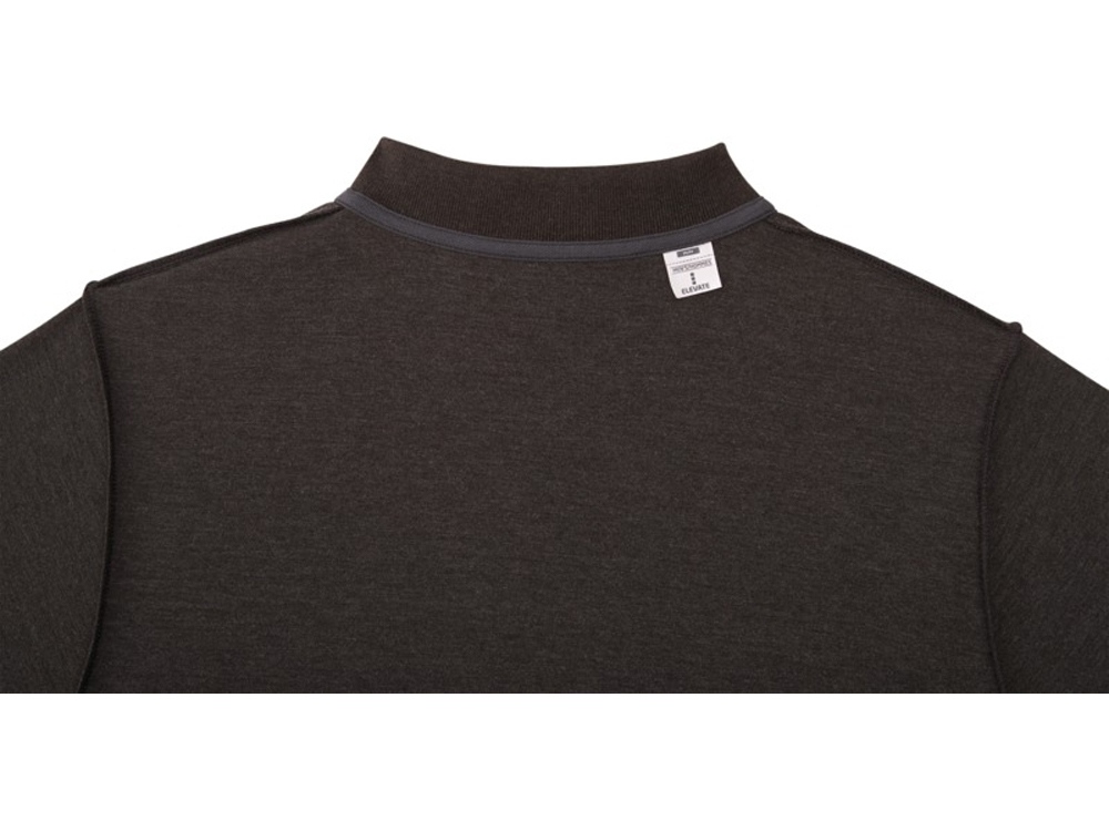 Мужское поло Helios с коротким рукавом, темно-серый-3