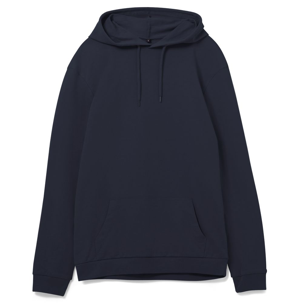 Толстовка с капюшоном унисекс Hoodie, темно-синяя-1