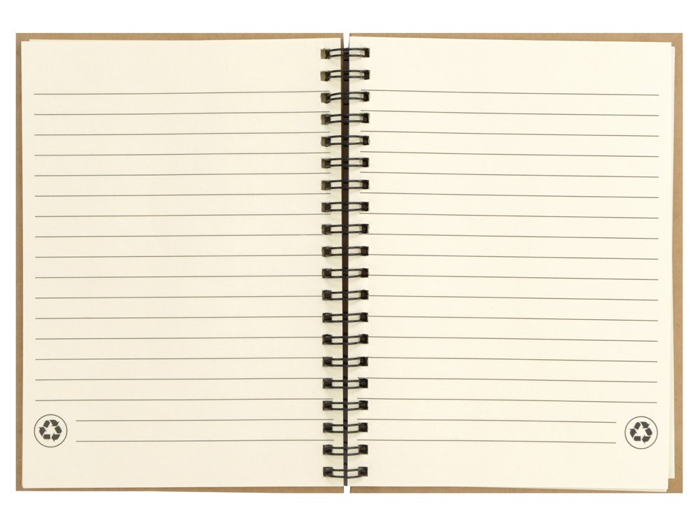 Блокнот Mendel А6+, натуральный-4