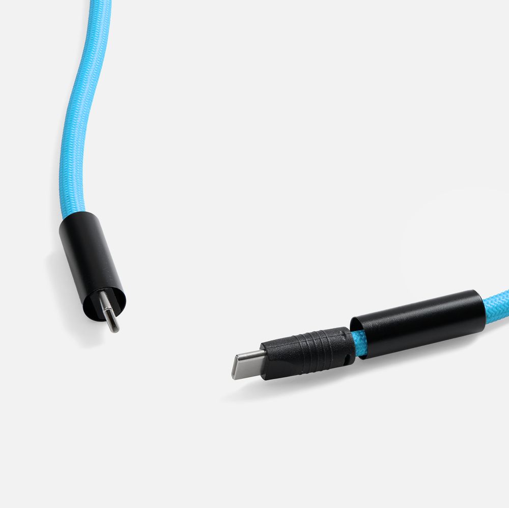 Кабель-ланьярд energyFlex Power Delivery 60 Вт, голубой-2