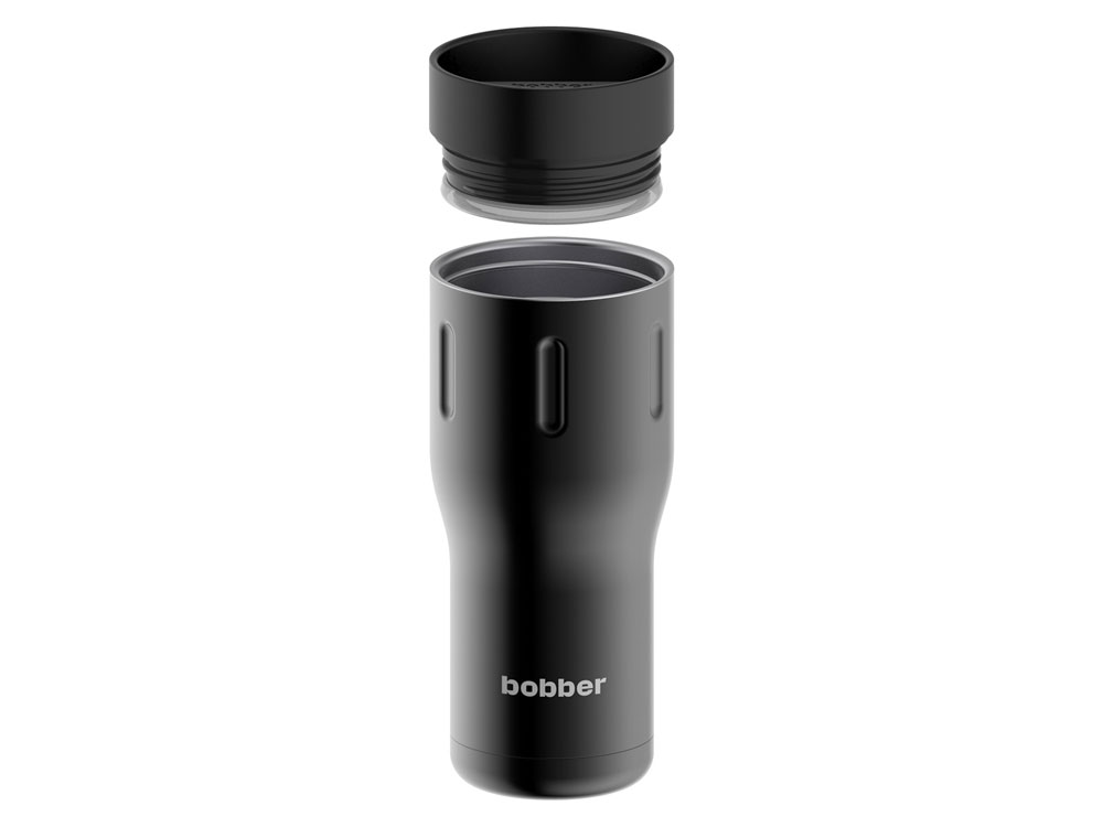 Термос питьевой, вакуумный, бытовой, тм bobber. Объем 0,47 литра. Артикул Tumbler-470 Black Coffee-2