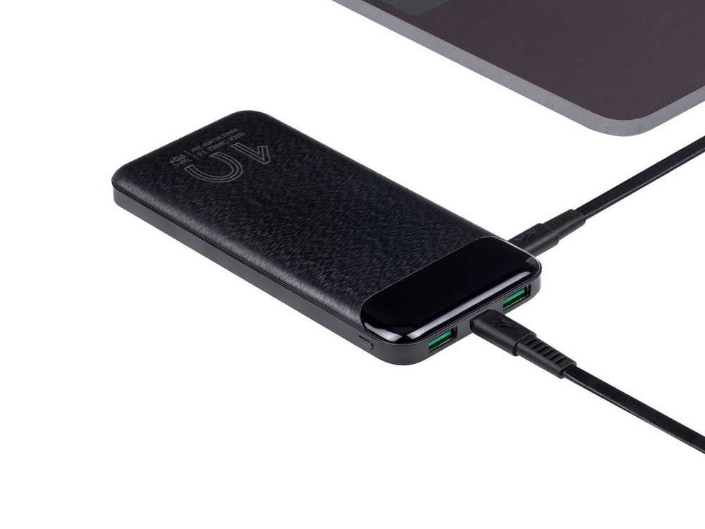 VA2540 (10 000mAh), QC/PD 20W внешний аккумулятор с дисплеем, черный-11