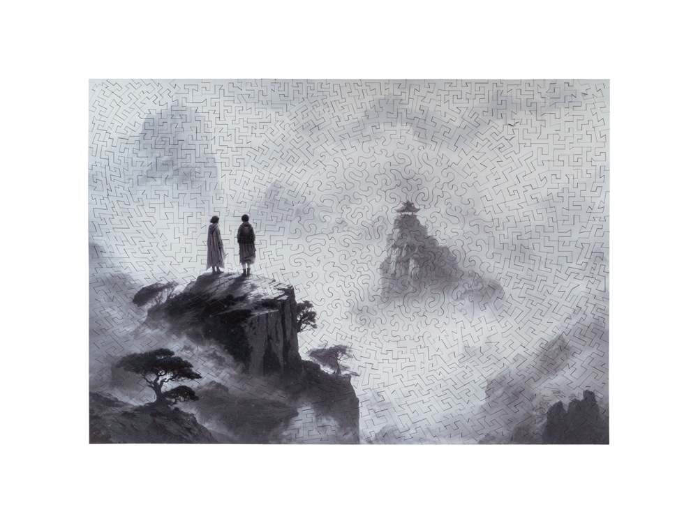 Деревянный пазл Serenity-0