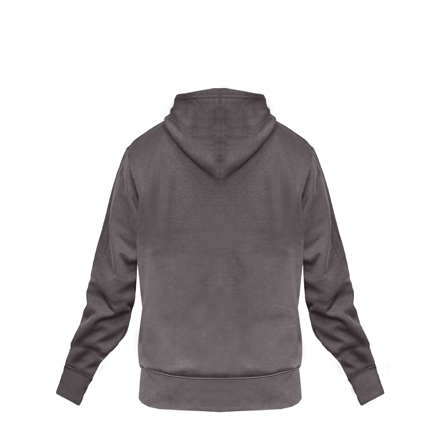 Толстовка худи на молнии с начесом LAS VEGAS MAN 280, темно-серый-6