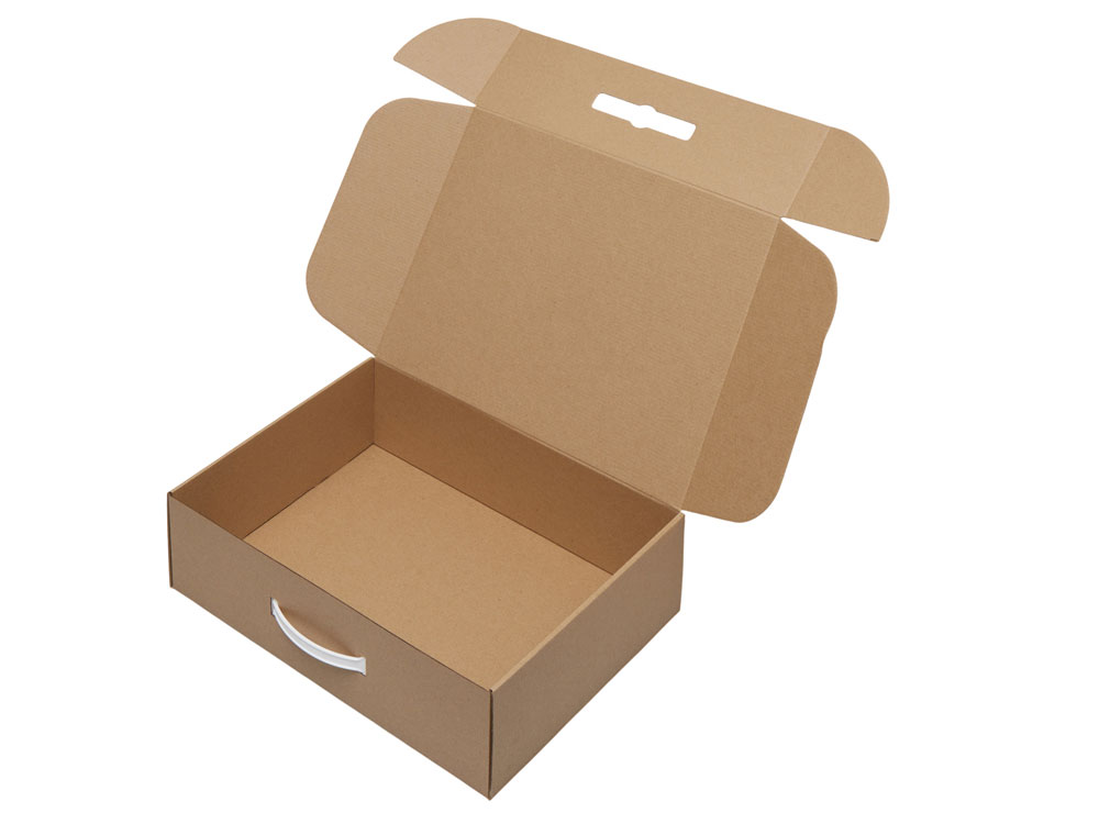 Коробка подарочная Хэнди (Handy), XL, крафт-2