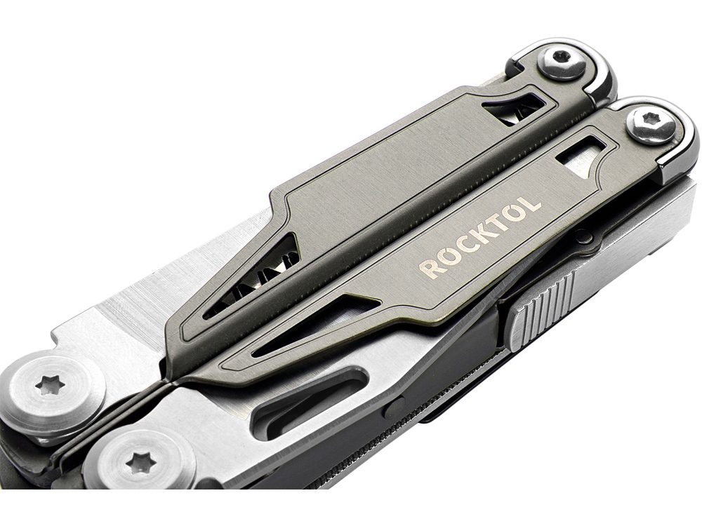 Мультитул Rocktol 19 в 1 с титановыми ручками, нейлоновый чехол, подарочная коробка-2