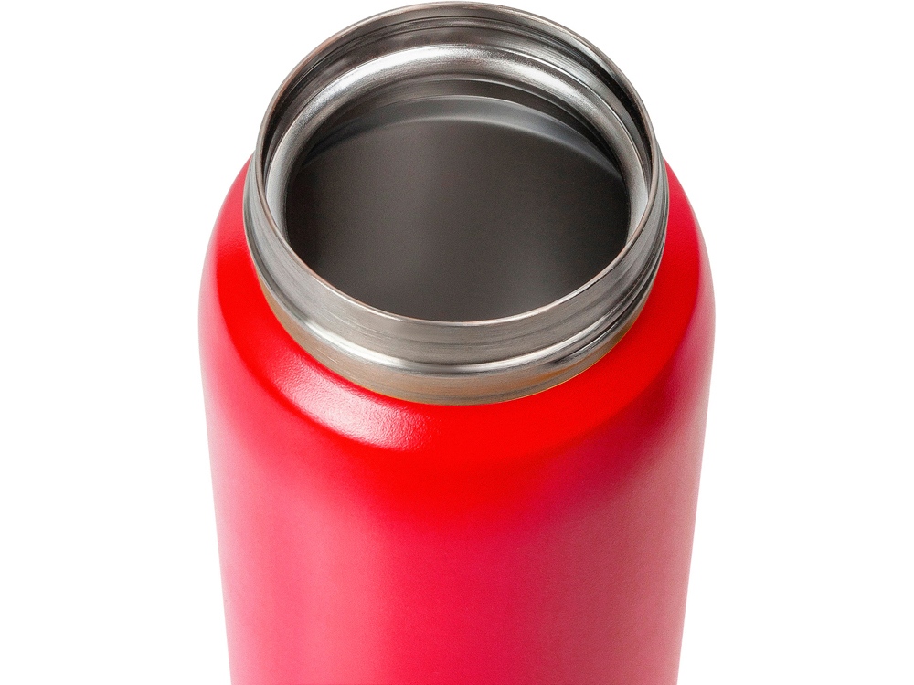 Термокружка Relaxika 701 (0,48 литра), красная (без лого)-7