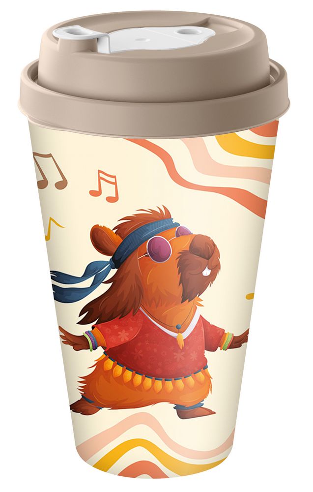 Стакан с крышкой Tumbler на заказ, S-3