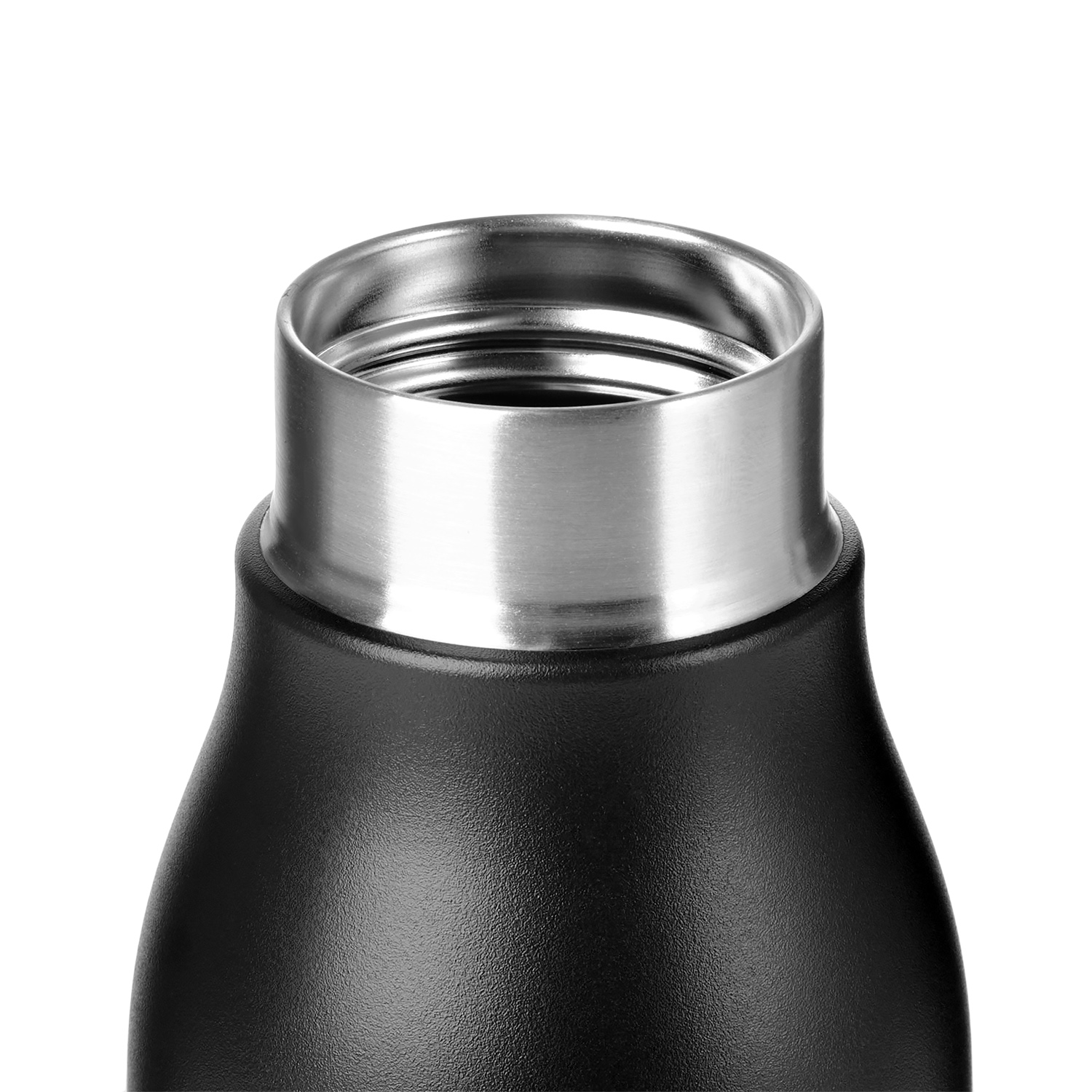 Термобутылка вакуумная герметичная Севилла (Sevilla), черная-3