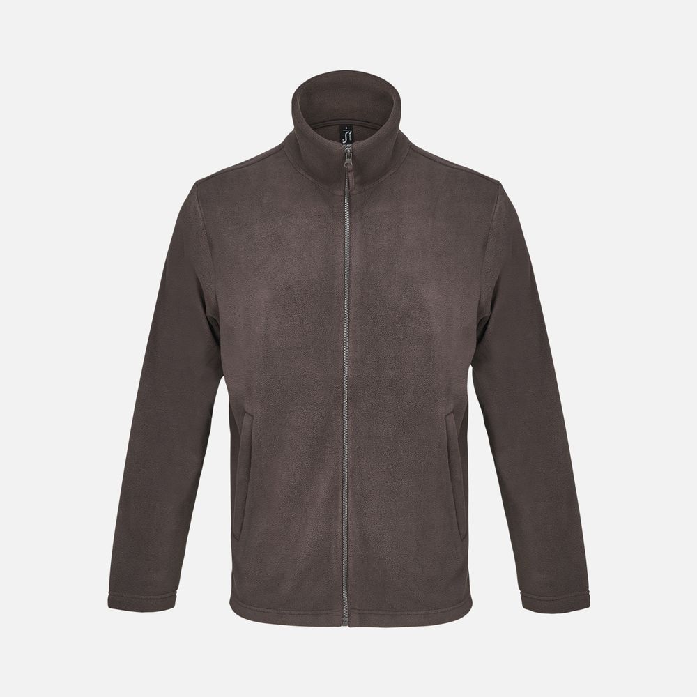 Куртка флисовая унисекс Nitro, коричневая-0