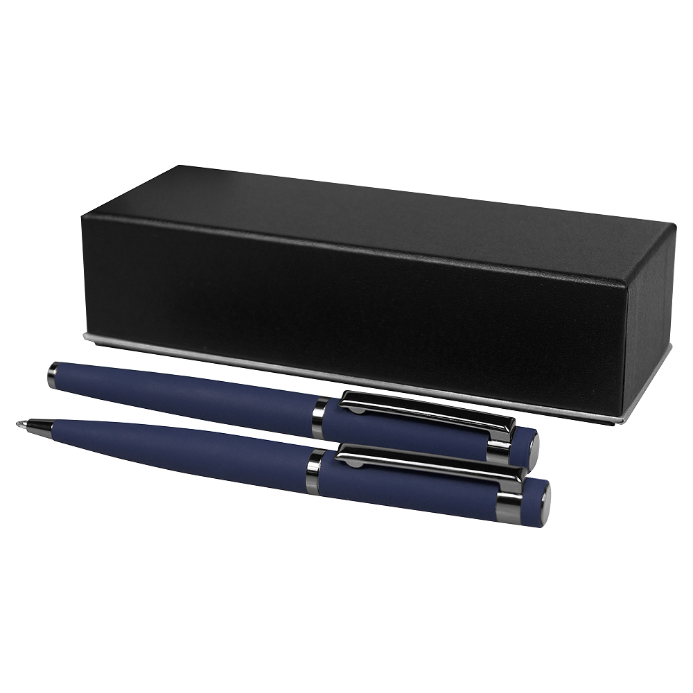 Набор ручек Attashe Solution в подарочной коробке Emotion, Синий-5