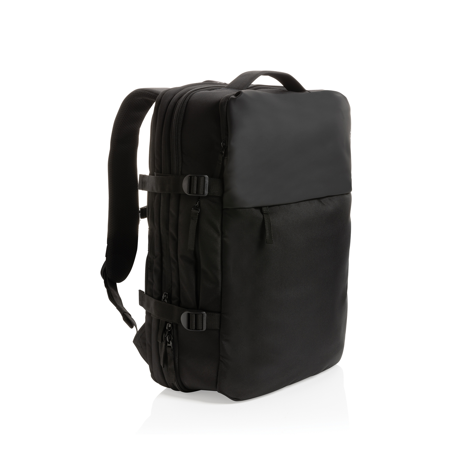 Рюкзак для путешествий Swiss Peak из rPET AWARE™ с регулируемым объемом, 15.6"-0