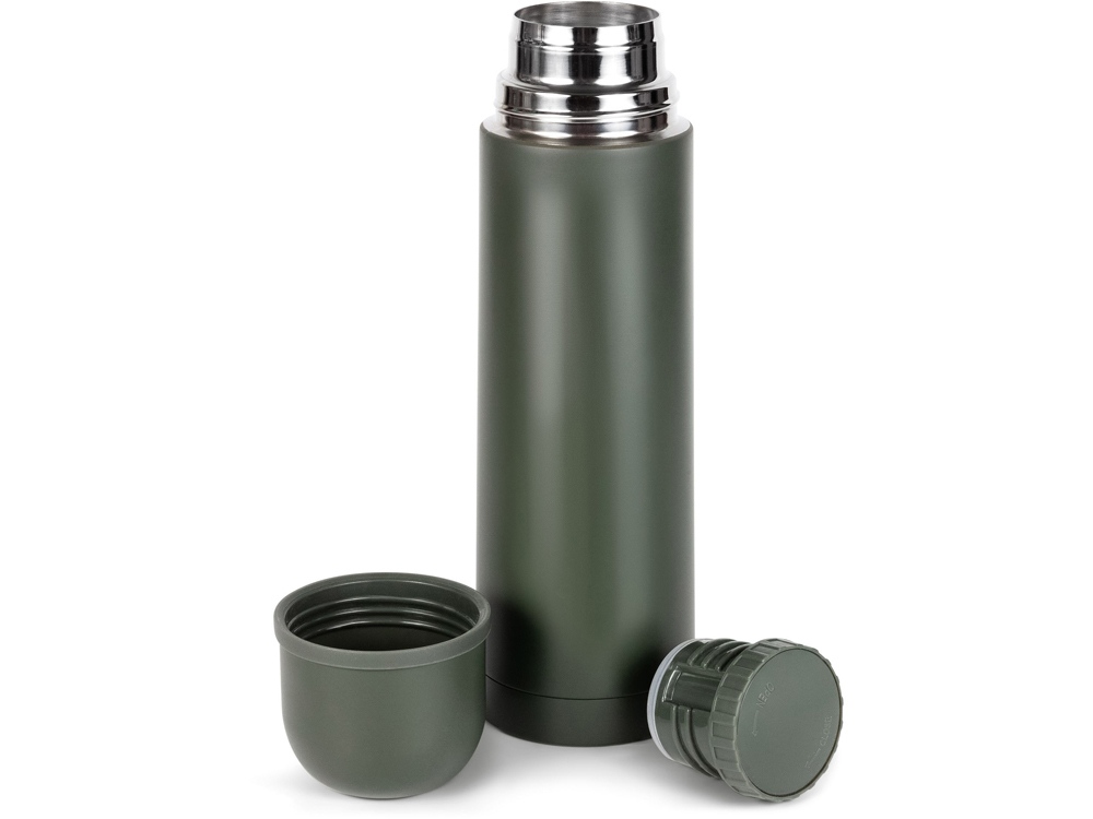 Термос Relaxika 101 (0,5 литра), хаки (без лого)-5