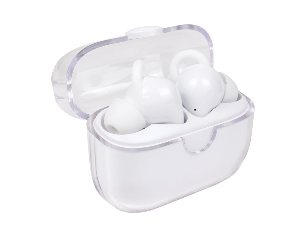 Наушники беспроводные TWS Clarity с шумоподавлением ENC, белый-1