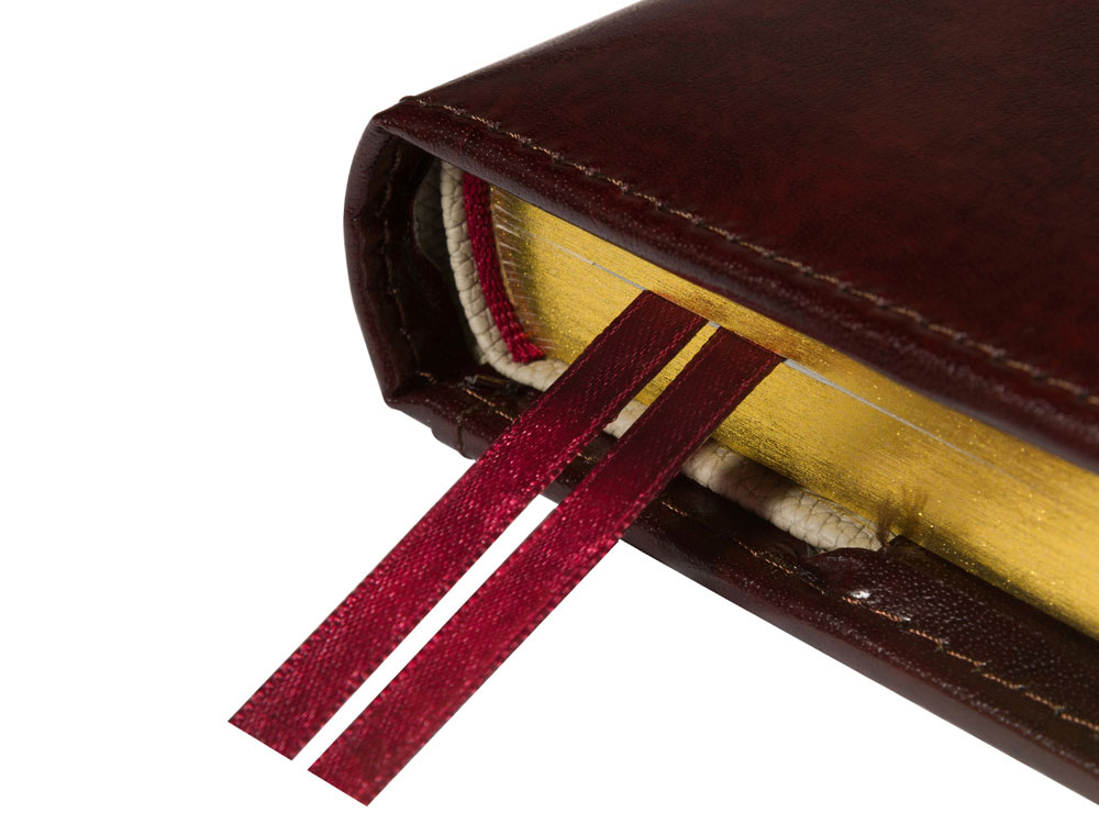 Ежедневник полудатированный А5 Windsor, коричневый-3