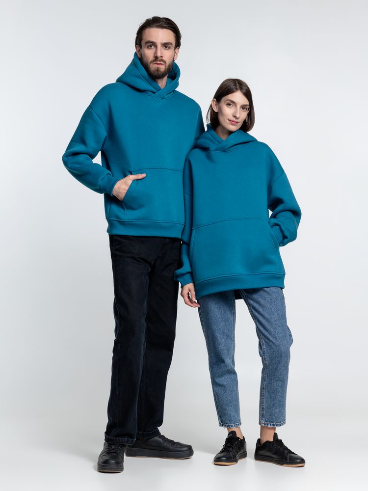 Худи Kulonga Oversize, бирюзовое-8