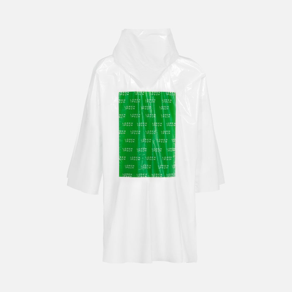 Дождевик-плащ BrightWay с печатью в один цвет на заказ-2