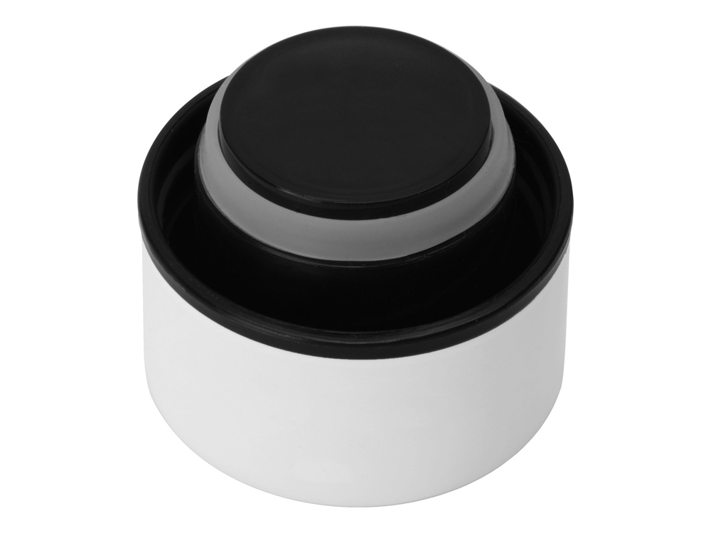 Вакуумная термобутылка Cask Waterline, soft touch, 500 мл, тубус, белый-4
