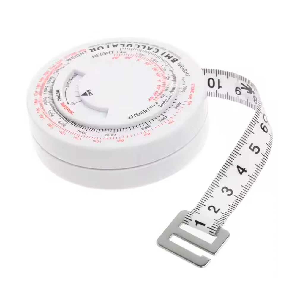 Рулетка Биометрическая 150см BMi-53, Белый-1