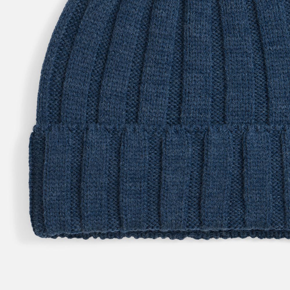 Шапка Metelitsa, синий меланж (джинс)-2