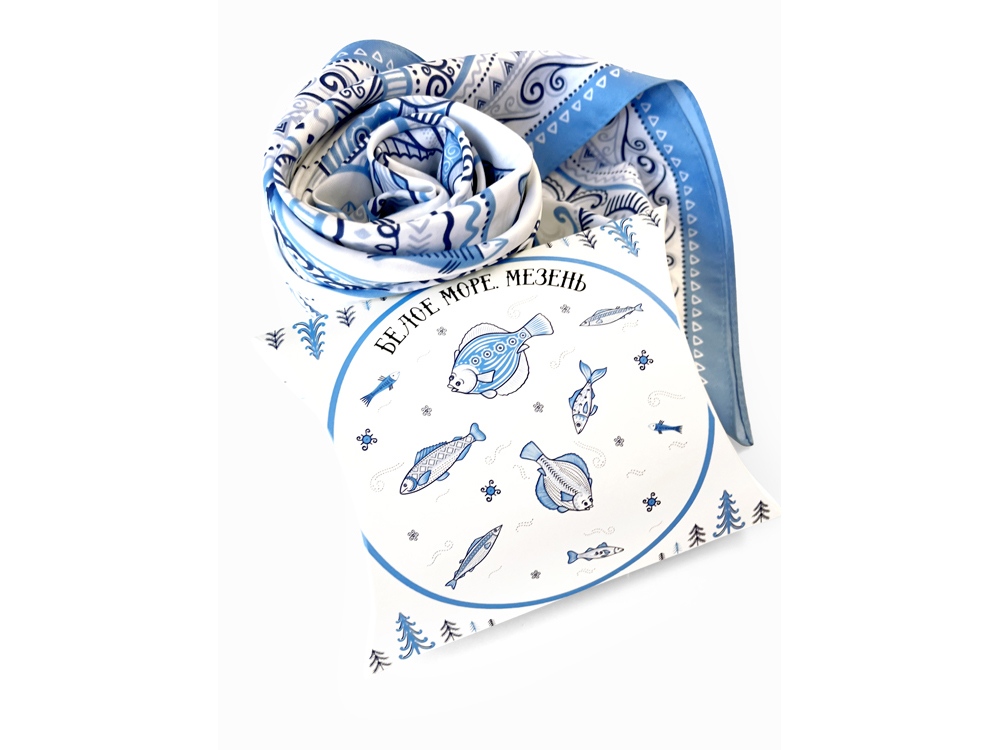 Платок Белое море. Мезень-5