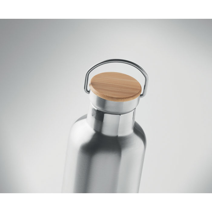 Термос 1 л, тускло-серебряный-3