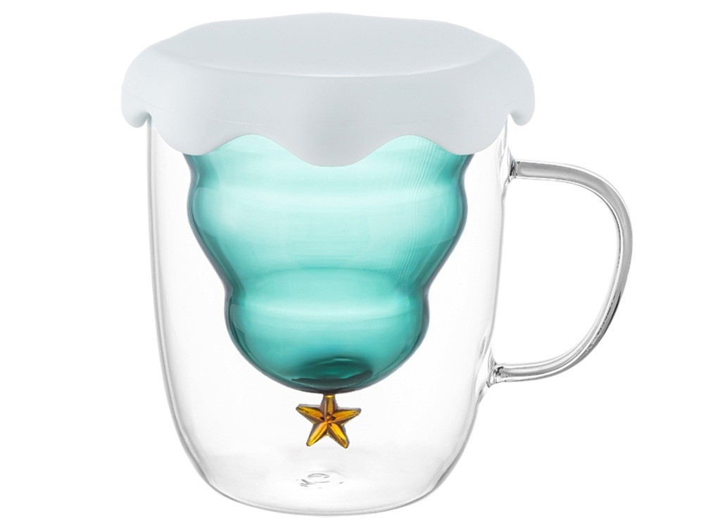 Кружка с двойными стенками с елочкой внутри Winter Wonderland-1