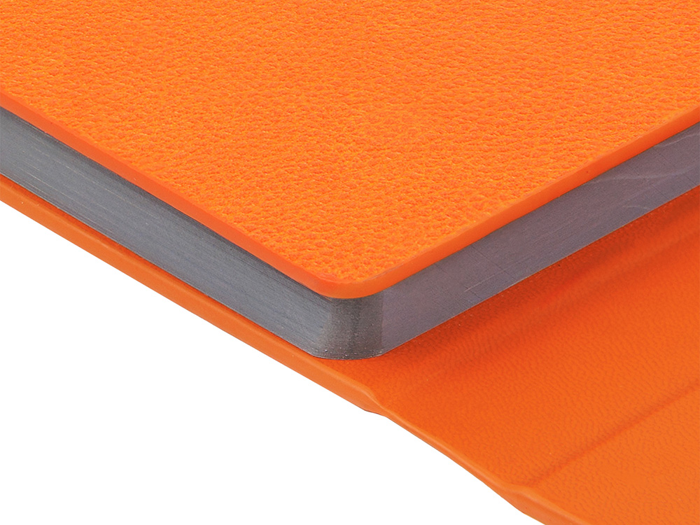 Ежедневник недатированный с магнитным клапаном А5 Venezia, оранжевый-2