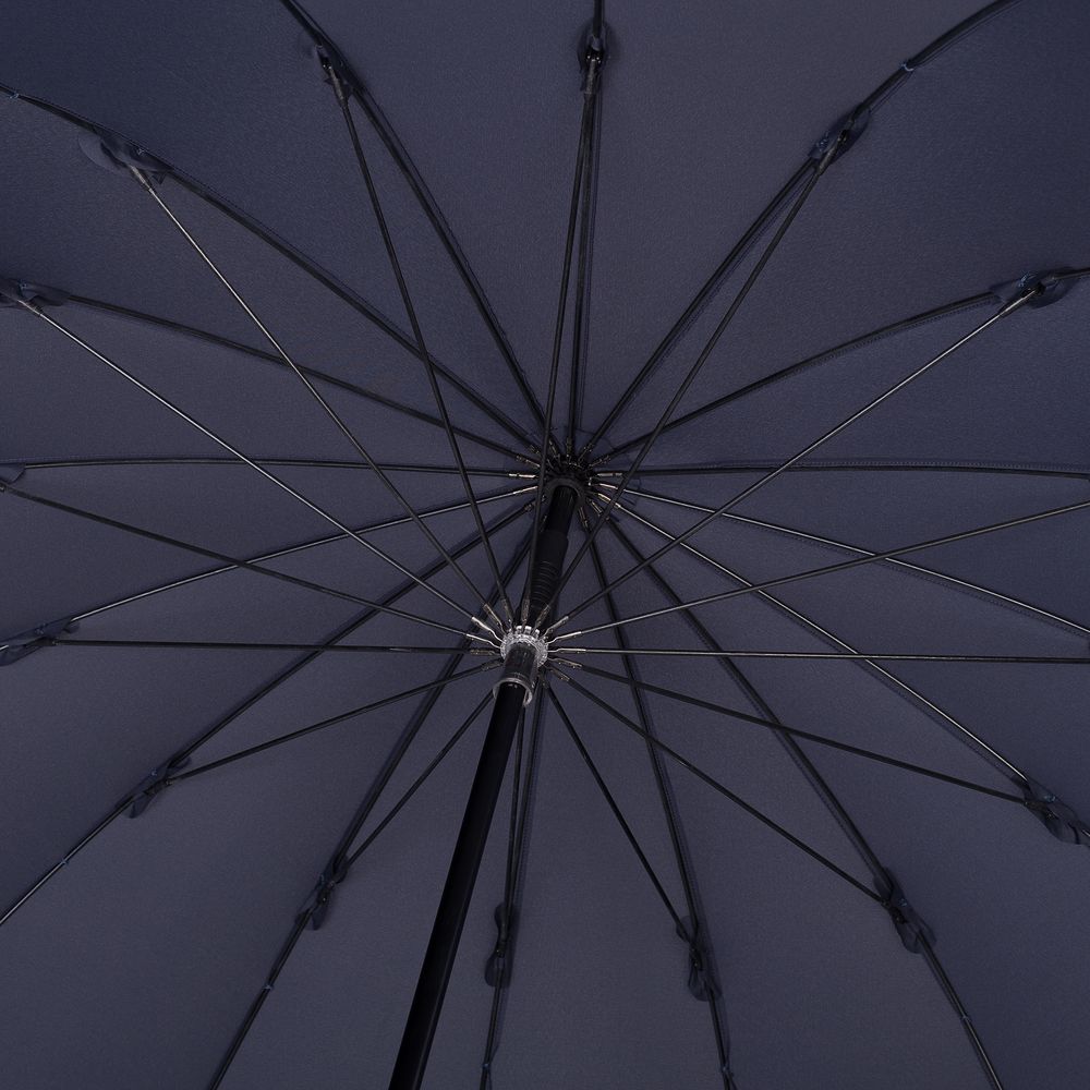 Зонт-трость Big Boss, темно-синий-1
