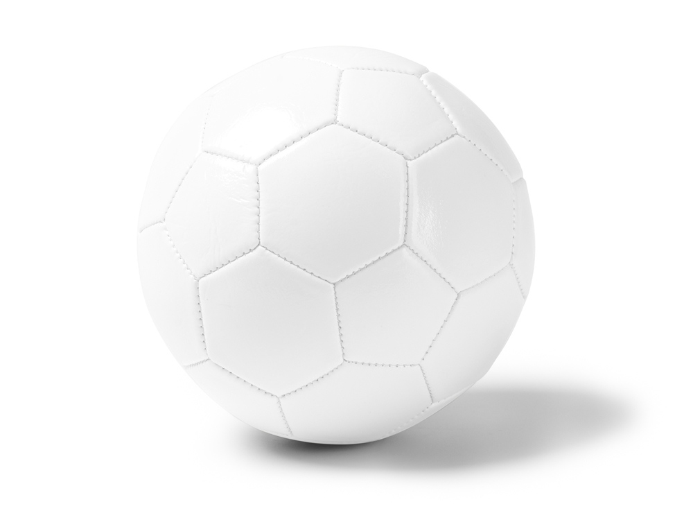 Футбольный мяч FABIO 1-го размера из искусственной кожи, белый .-0