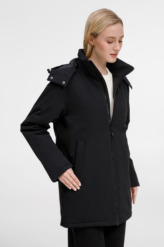 Куртка-парка унисекс Sfera, черная-8