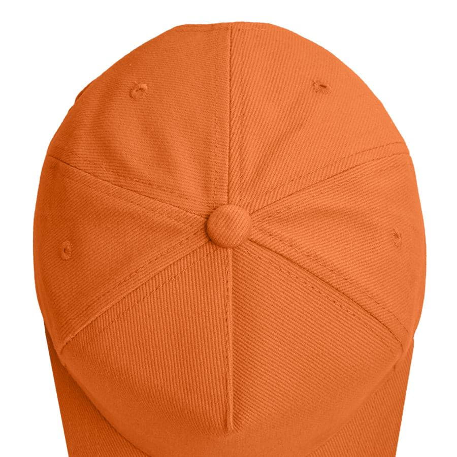 Бейсболка BOSTON, 5 клиньев, металлическая застежка, оранжевый-6