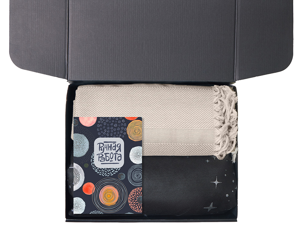 Подарочный набор Re:y. Haven  с пледом, кружкой и чаем-2