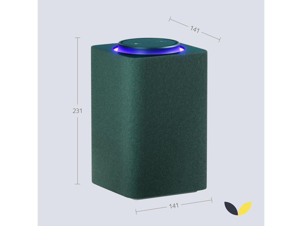 Умная колонка ЯНДЕКС Станция Макс с Алисой, с Zigbee, 65 Вт, цвет: зеленый (YNDX-00053Z)-4