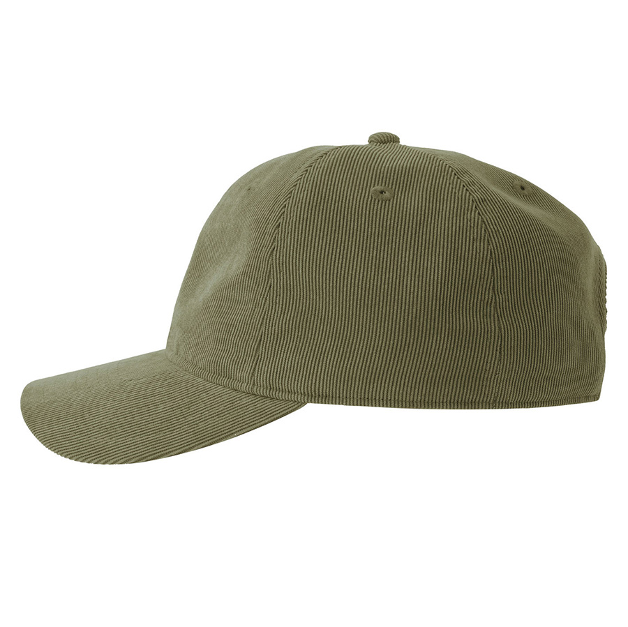 Бейсболка CREEP-S, 6 клиньев, металлическая застежка, оливковый-6