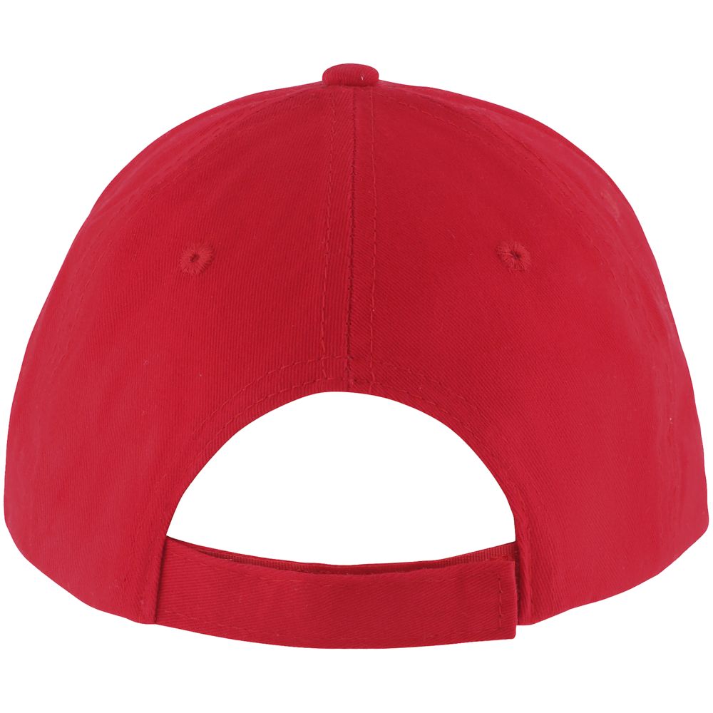 Бейсболка Solar, красная-3