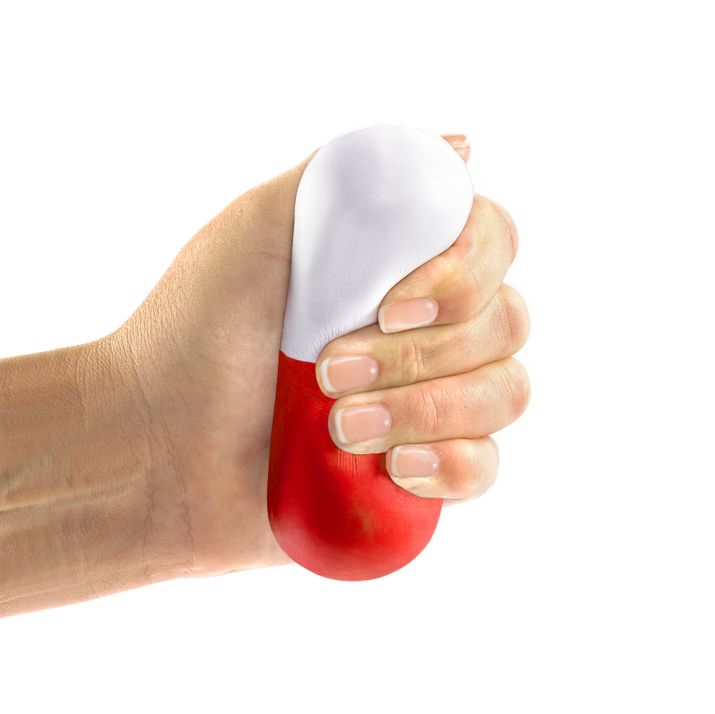 Антистресс Капсула, Красный-1