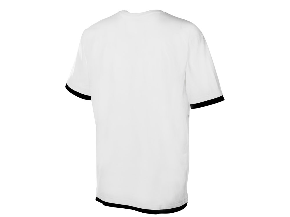 Футболка Rotterdam мужская, белый/черный-5